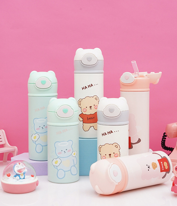 Baby Straw Water Bottle 320ml