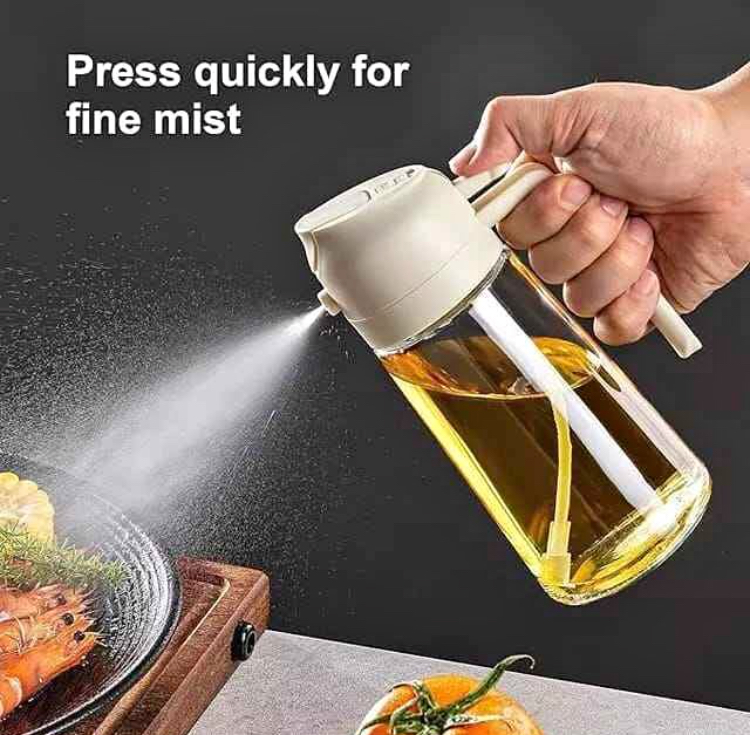 Glass Oil Sprayer & Dispenser (গ্লাস বডি)